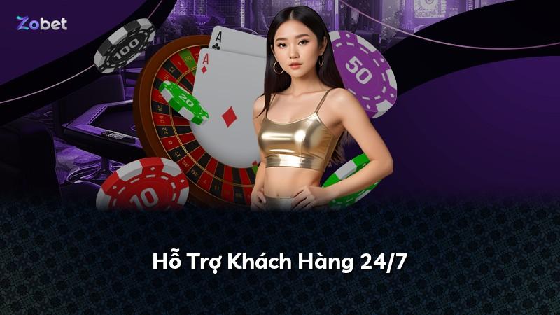 Hỗ Trợ Khách Hàng 24/7
